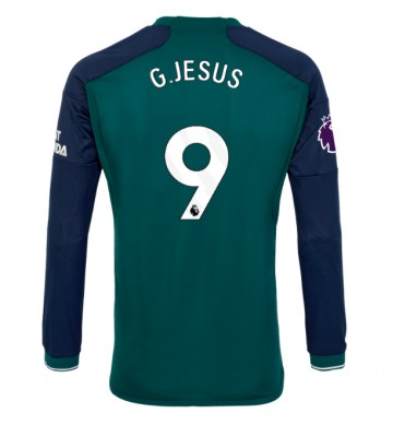 Maillot de foot Arsenal Gabriel Jesus #9 Troisième 2023-24 Manche Longue